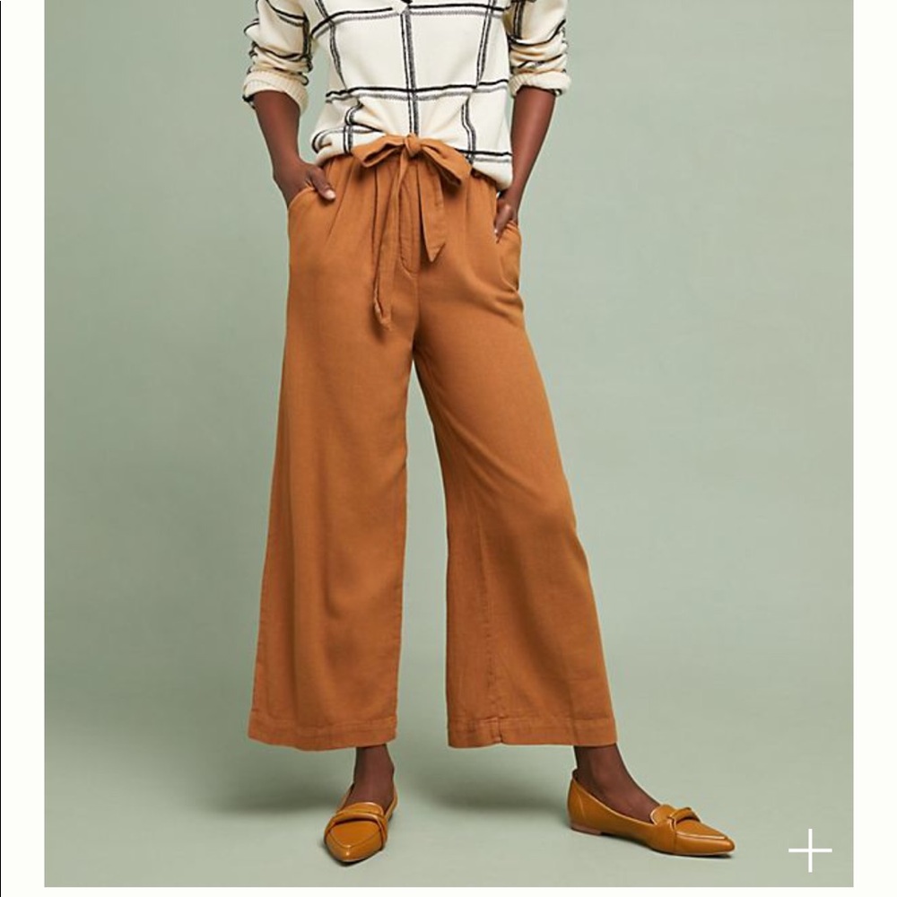 Anthropologie mustard pants